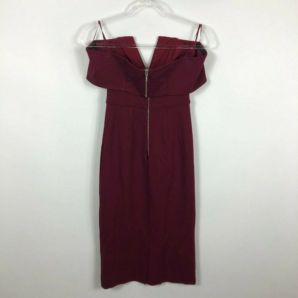 N/ Nicholas Women's Bandage Deep V Pencil Dress - Picture 2 of 5